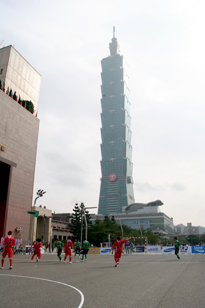 2007タイペイ国際アウトドアフットサル大会
